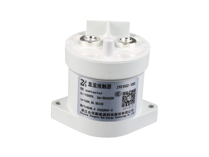 Contator DC de alta tensão com encapsulamento epóxi ZXEV02-150A 5,5W