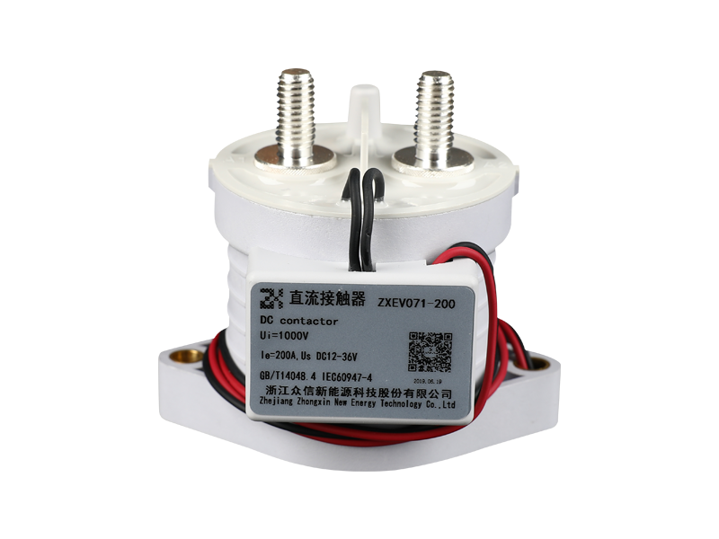 ZXEV071-200A Pacote epóxi não polar 450VDC Contator DC de alta tensão